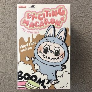 AUTHENTIC Sealed Pop Mart Exciting Macaron Labubu GREEN GRAPE